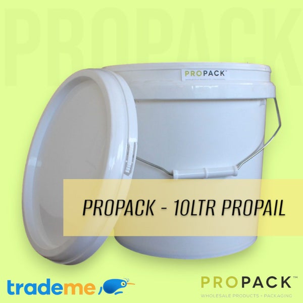 PROPACK - 10LTR X 5 WHITE PRO PAIL / BUCKET ($11.0 each) Carousel 1