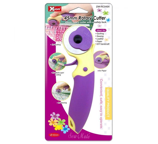 Sew Mate 45mm Rotary Cutter With Safety Lock Carousel 2