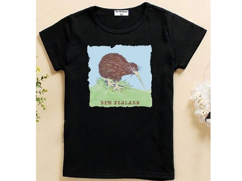 NZ Kiwi / Pukeko Kids T-shirt Carousel 2