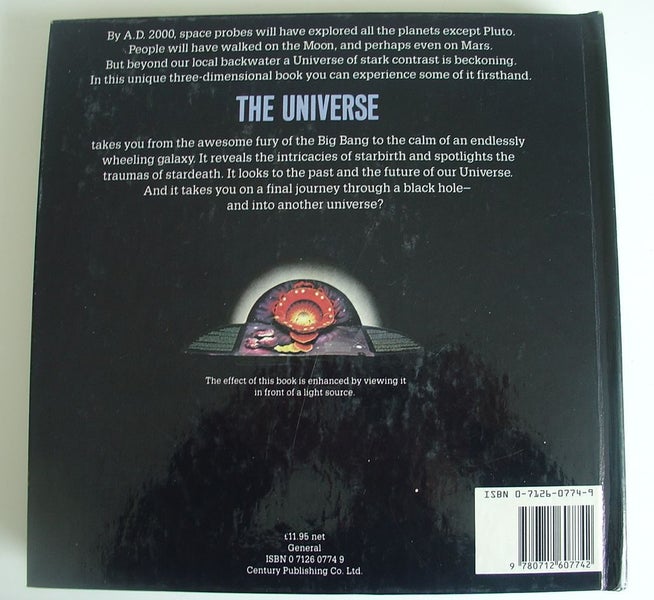 The Universe Spectacular 3D Pape Engineered Book Carousel 2
