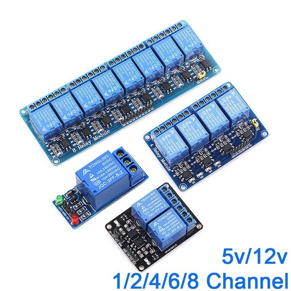5v 12v 1 2 4 6 8 way relay module for arduino 1 2 4 6 8 channel relay Carousel 2