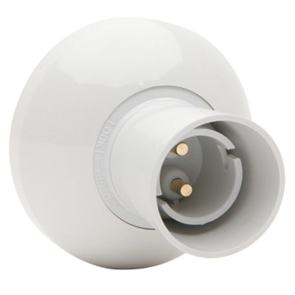 Batten Holder PDL629WH 150W 230/240VAC Bayonet Base White Clip-On Cover Carousel 1