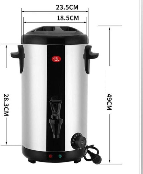 PTN NEW Hot Water Urn 12L Coffee Tea Carousel 2