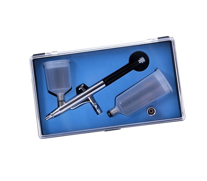 Aeropro AP186K Air Brush Compressor Kit with Tank/Fan Carousel 1