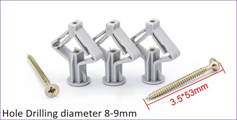 10 sets Gib board and Plaster board anchor and screws Carousel 2