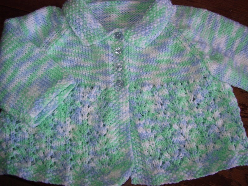 Baby jacket with collar and beanie #A NEW Carousel 2