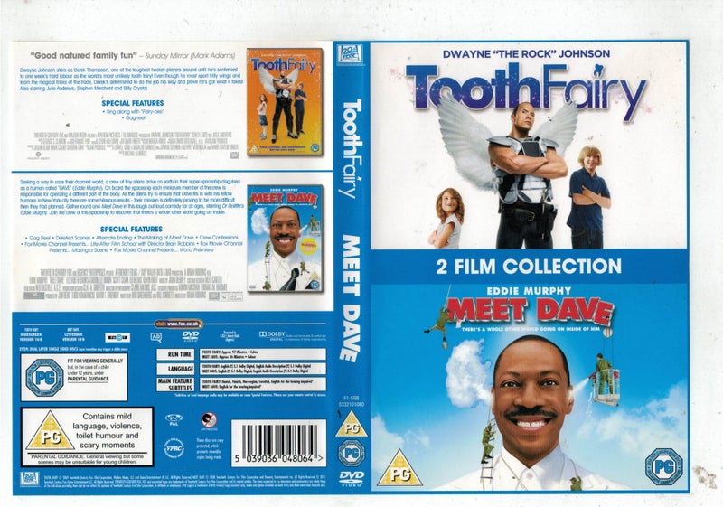 Tooth Fairy / Meet Dave, Eddie Murphy, The Rock64552112215171110