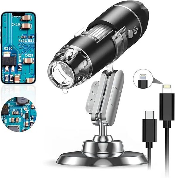 Digital Microscope USB Magnification Endoscope Portable Electronic Carousel 2