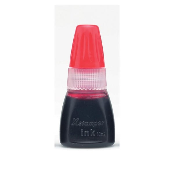 Xstamper Cs-10N Refill Ink 10Ml Red 5-0102 Carousel 1
