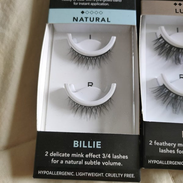 Glam by Manicare lashes, pre glued stick on false eyelashes Carousel 2