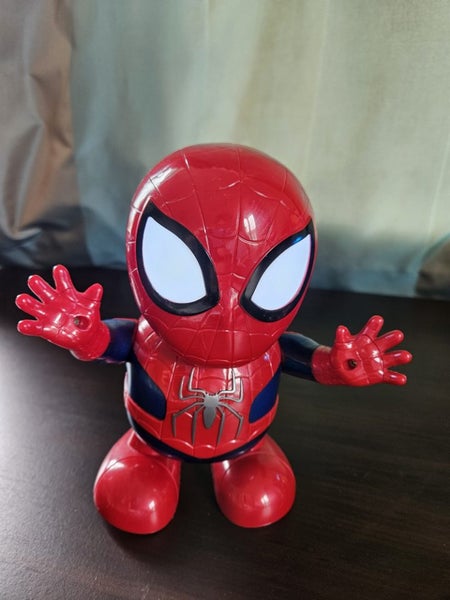 Iron man & Spider man LED, Music and dancing Toy Carousel 9