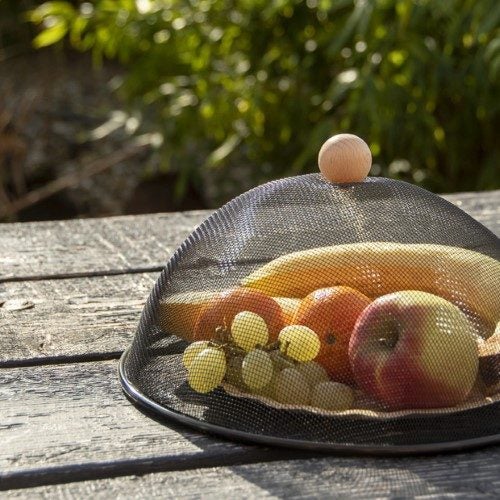 Kitchen Mesh Food Cover - 30 x 16cm (Black) Carousel 2