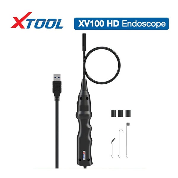XTOOL XV100 HD Flexible Snake Inspection Videoscope Connect With XTOOL Tablet... Carousel 1