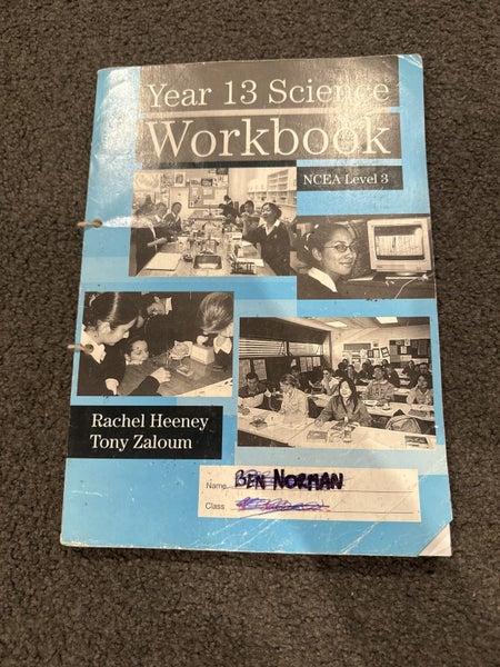 Year 13 science workbook NCEA level 3 Carousel 1