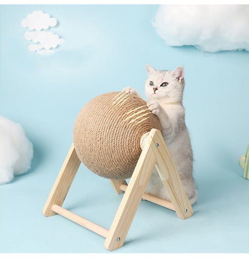 Cat Scratching Ball Toy New Carousel 1