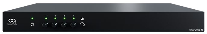 SMARTAMP30 :: Optimal Audio 4 x 250W amplifier with integral DSP Carousel 1