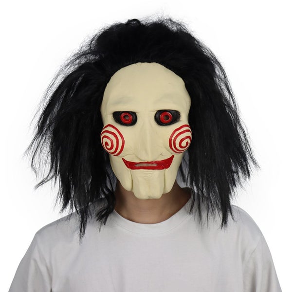 Horror Demon Jigsaw Saw Mask Cosplay Spiral:From the Book of Saw Carousel 1