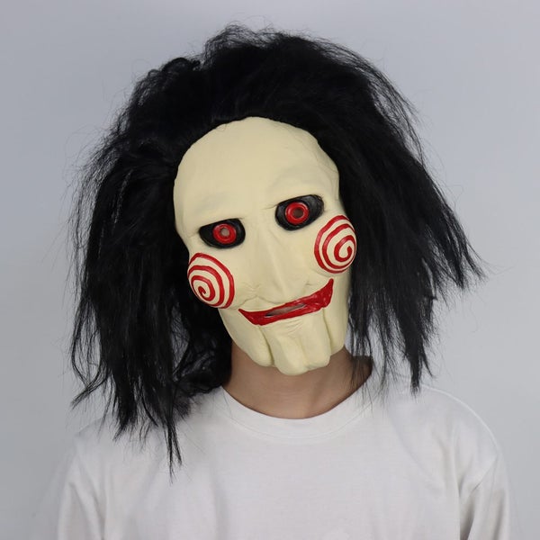 Horror Demon Jigsaw Saw Mask Cosplay Spiral:From the Book of Saw Carousel 2