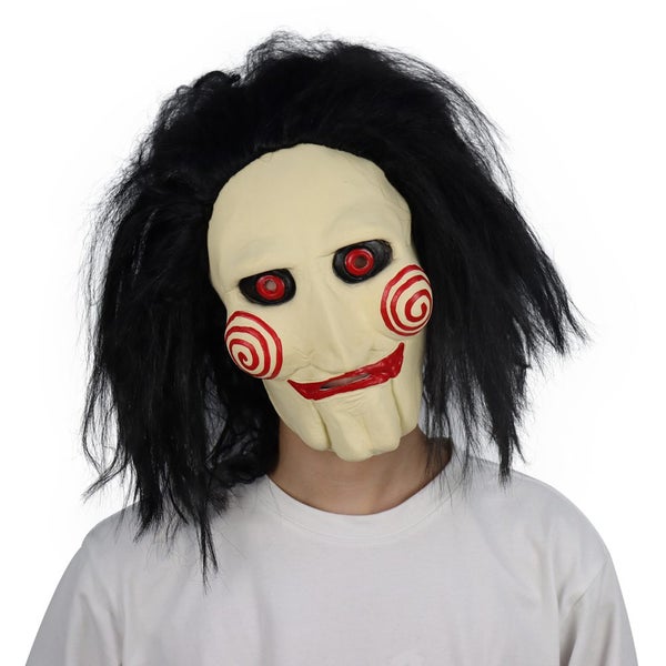 Horror Demon Jigsaw Saw Mask Cosplay Spiral:From the Book of Saw Carousel 7