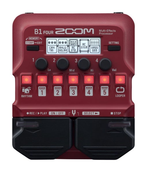 Zoom B1 FOUR Bass Multi-effects Processor Carousel 1