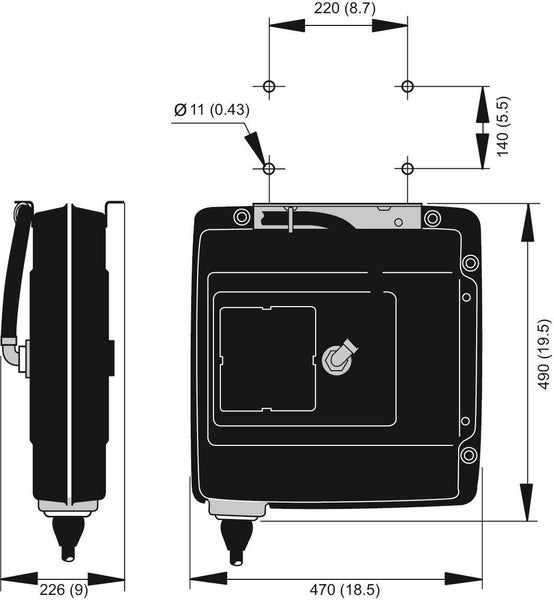Nederman Hose Reel with 15m Hose Carousel 2