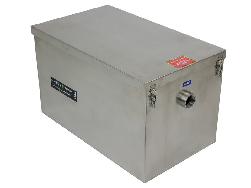 250L Commercial Kitchen Grease Converter - Stainless Steel Carousel 1