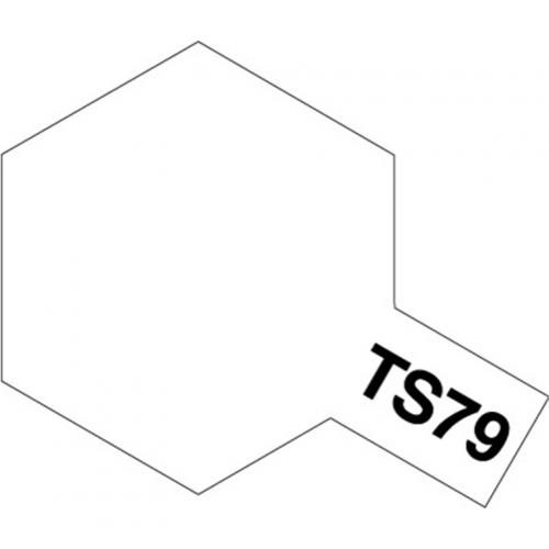 Tamiya TS-79 Spray Paint for Plastics - Semi Gloss Clear - 100ml [Tamiya 85079] Carousel 1