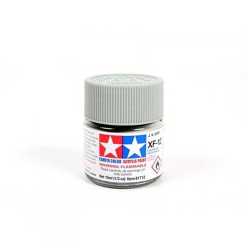Tamiya XF-12 Acrylic Mini Paint - J.N. Grey - 10ml [Tamiya 81712] Carousel 1