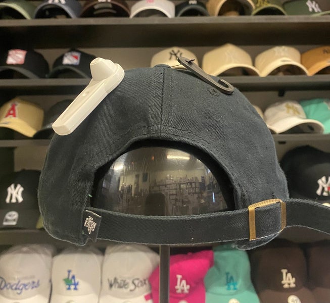 Los Angeles Kings All Black 47Brand Soft Snapback Hat. Carousel 2