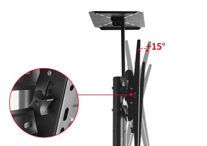 * Mobile TV Bracket Stand / Cart / Trolley 32" - 65" TV Stand With Wheels * Carousel 6