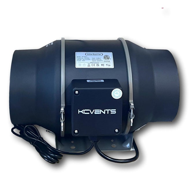 KC150-A EC MIXED-FLOW INLINE FAN+ THERMO+HUMID CONTROLLER Carousel 2