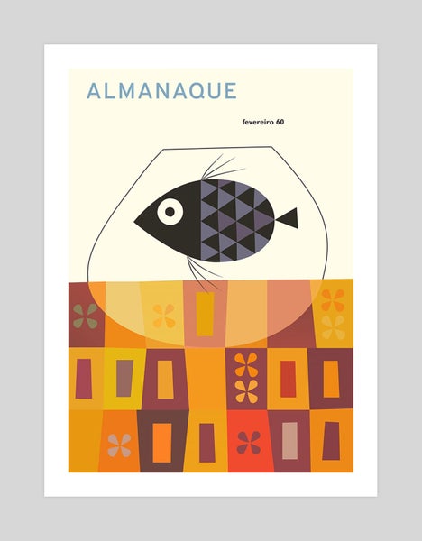 Almanaque Goldfish by Mid-Century Modern Art Print Carousel 1
