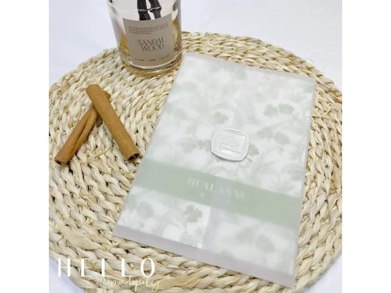50pcs Lot Blank Translucent Wedding Envelope For Invitations Carousel 2
