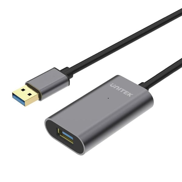 UNITEK 10m USB 3.0 Aluminium Extension Cable. Built-in Extension Chipset Support Carousel 1
