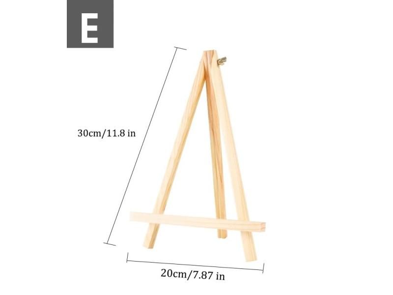 Mini Easel Frame Wood Tripod For Meeting Wedding Table Decor Carousel 1