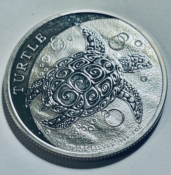1oz Niue Turtle .999 Silver Coin BU (Random Years) Carousel 1