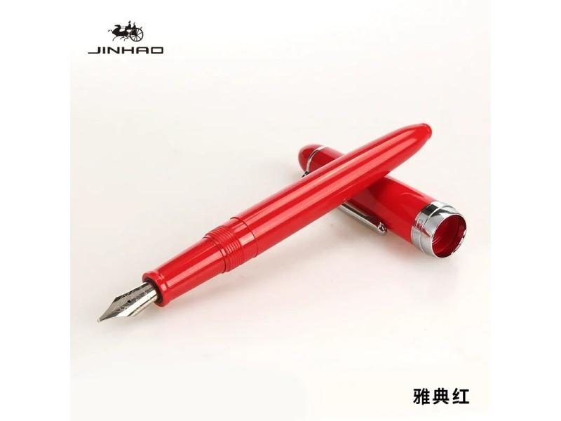 12 Colors For JINHAO 992 Fountain Pen 0.5mm Silver Clip Ink Pens Carousel 1
