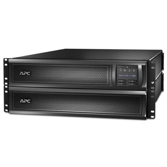 APC Smart-UPS 2200VA (1980W) 2U Rack/Tower. 200V-240V Input/Output. 8x IEC C13 O Carousel 1