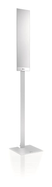 KEF Floor stand For T-Series Speakers. Colour Aluminium. SOLD AS PAIR Carousel 2