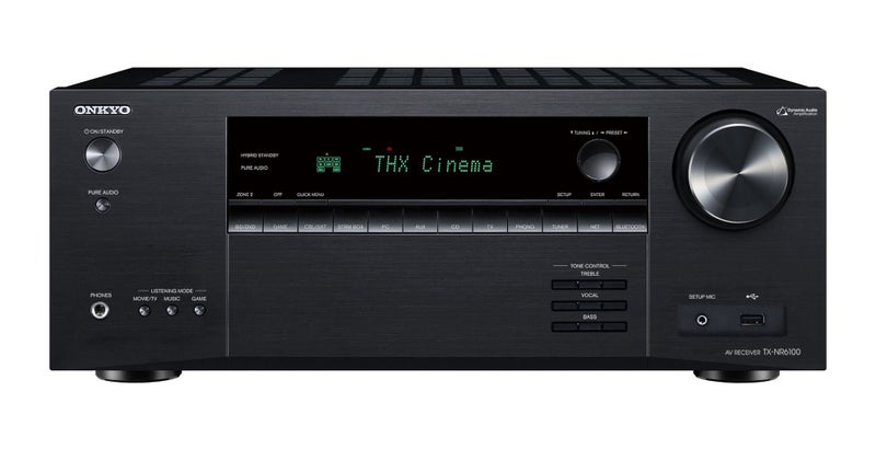 ONKYO 7.2 CH Home theatre receiver. 2 zones audio and video with main HDMI out 8 Carousel 2