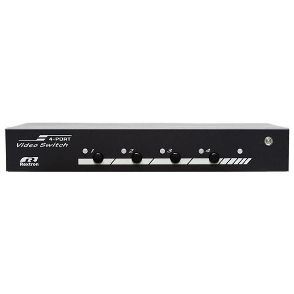 REXTRON 4 port VGA Switch with Audio & Serial Control **Remote Control Optional Carousel 2