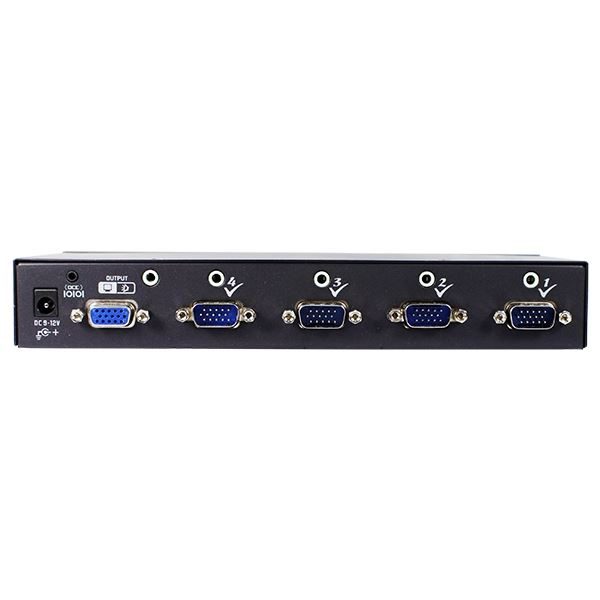 REXTRON 4 port VGA Switch with Audio & Serial Control **Remote Control Optional Carousel 3