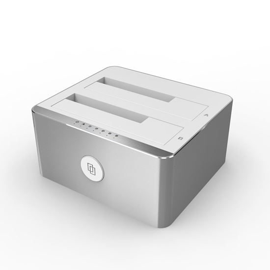 UNITEK USB 3.1 GenII; USB-C to SATA 6G Docking Station with offline function wit Carousel 1