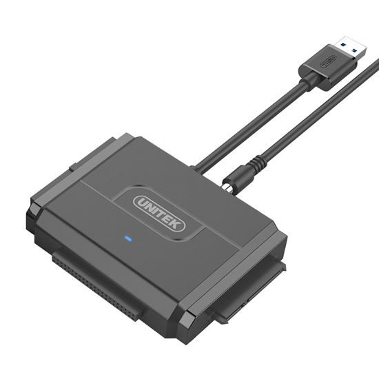 UNITEK USB 3.0 to IDE + SATA II Converter. Supports any Capacity 2.5''/3.5'' HDD Carousel 1