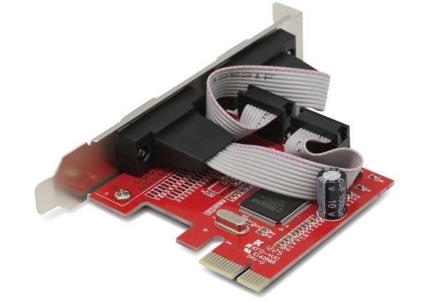 UNITEK 2 Port Serial PCI-E Card Includes Low Profile Brackets. Carousel 2