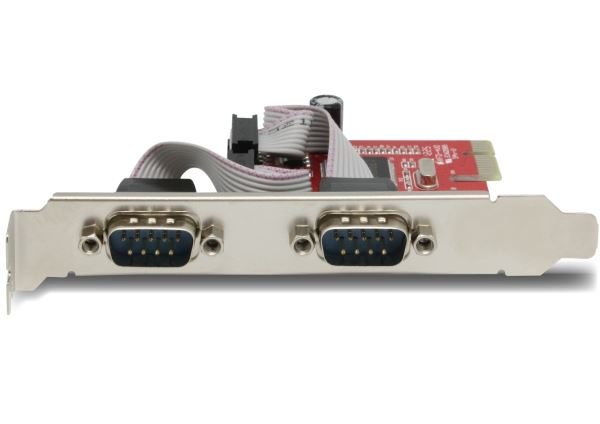 UNITEK 2 Port Serial PCI-E Card Includes Low Profile Brackets. Carousel 3