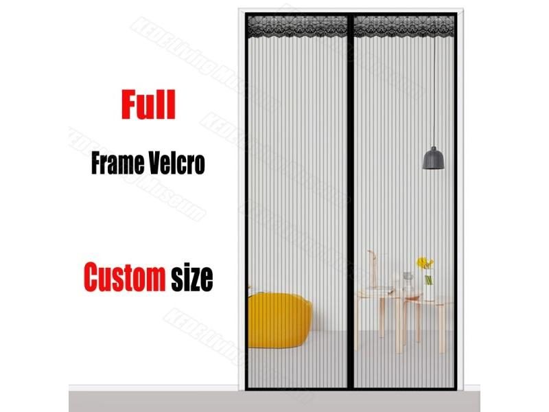Magnetic Anti Mosquito Net Door Curtain Screen Mesh Automatic Closing Full Carousel 2