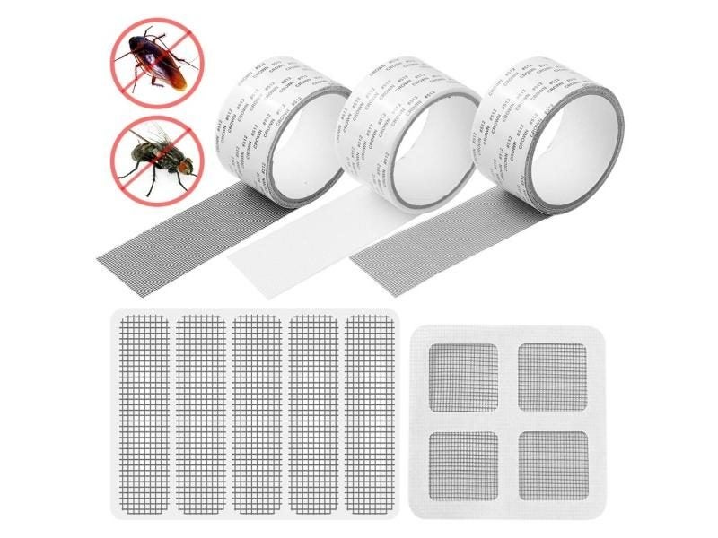 Window Net Mosquito Net Patch Repair Broken Hole Tape Carousel 2