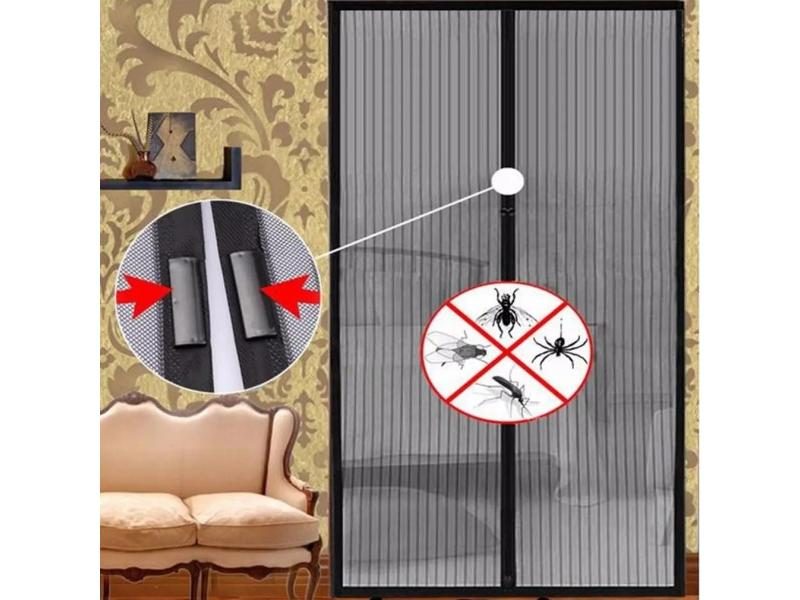 1 Set Summer Magnetic Anti Mosquito Insect Fly Bug Curtains Net Automatic Carousel 1