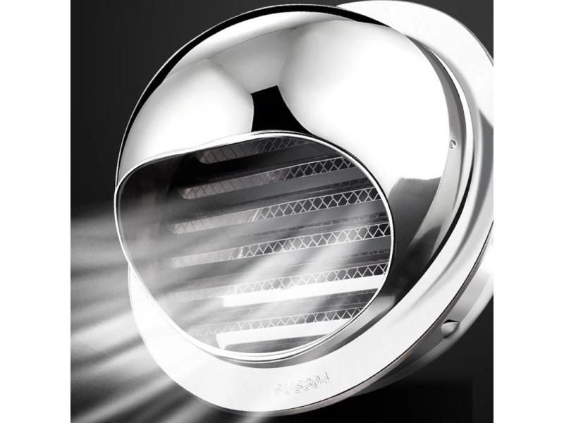 Stainless Steel Wall Ceiling Air Vent Exhaust Hood Ducting Ventilation Carousel 2